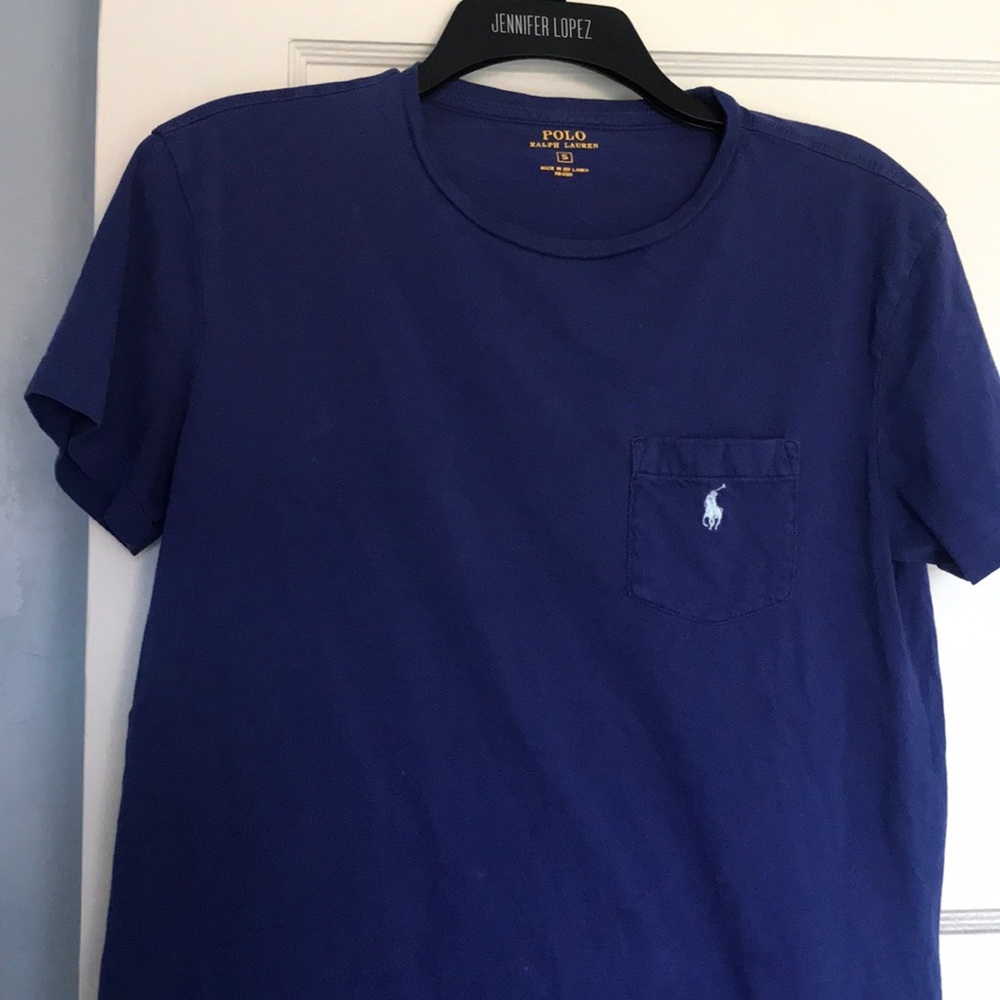 Polo deep blue shirt
